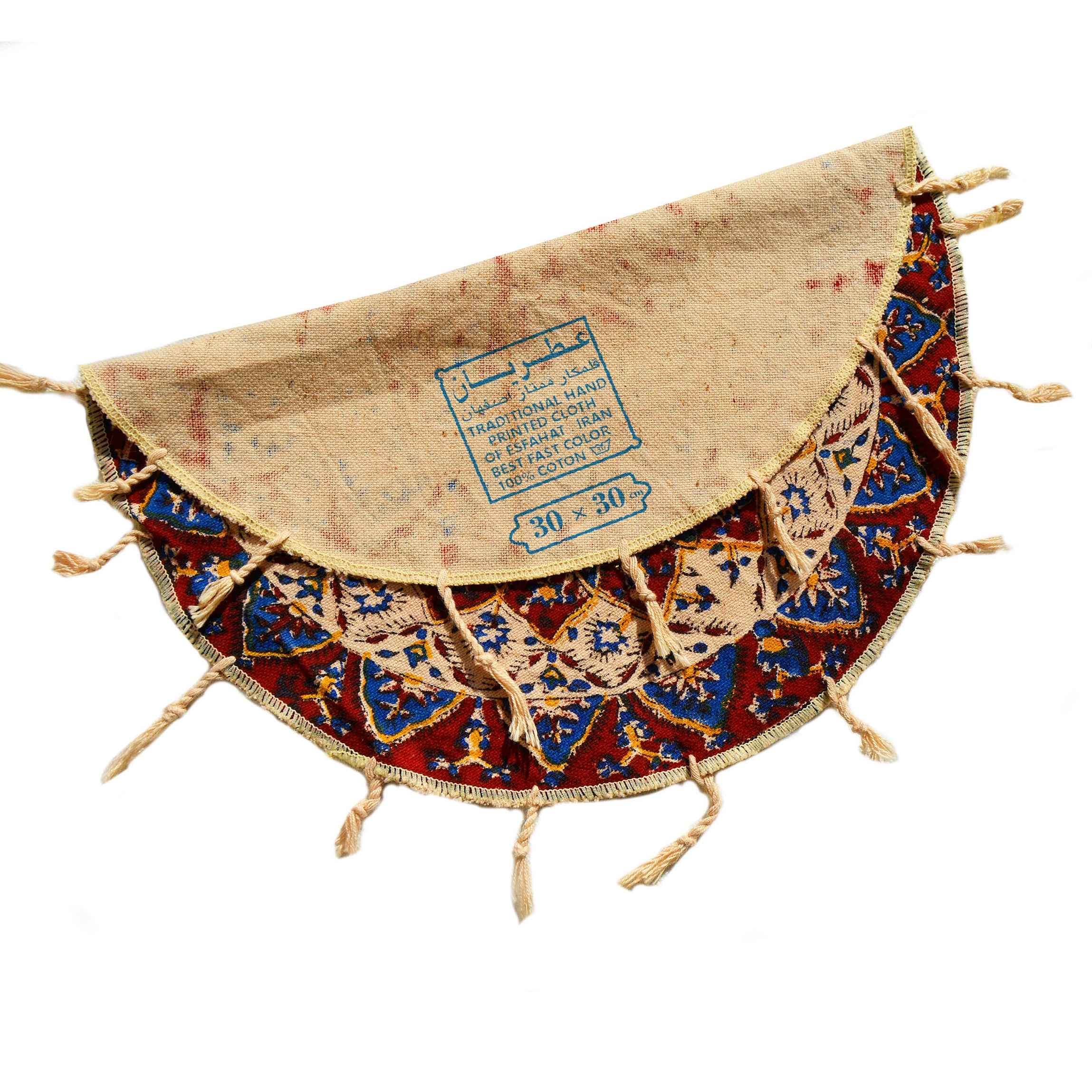 Nappe iranienne : L’art traditionnel de l’impression sur bloc Kalamkari d’Isfahan Khorshid