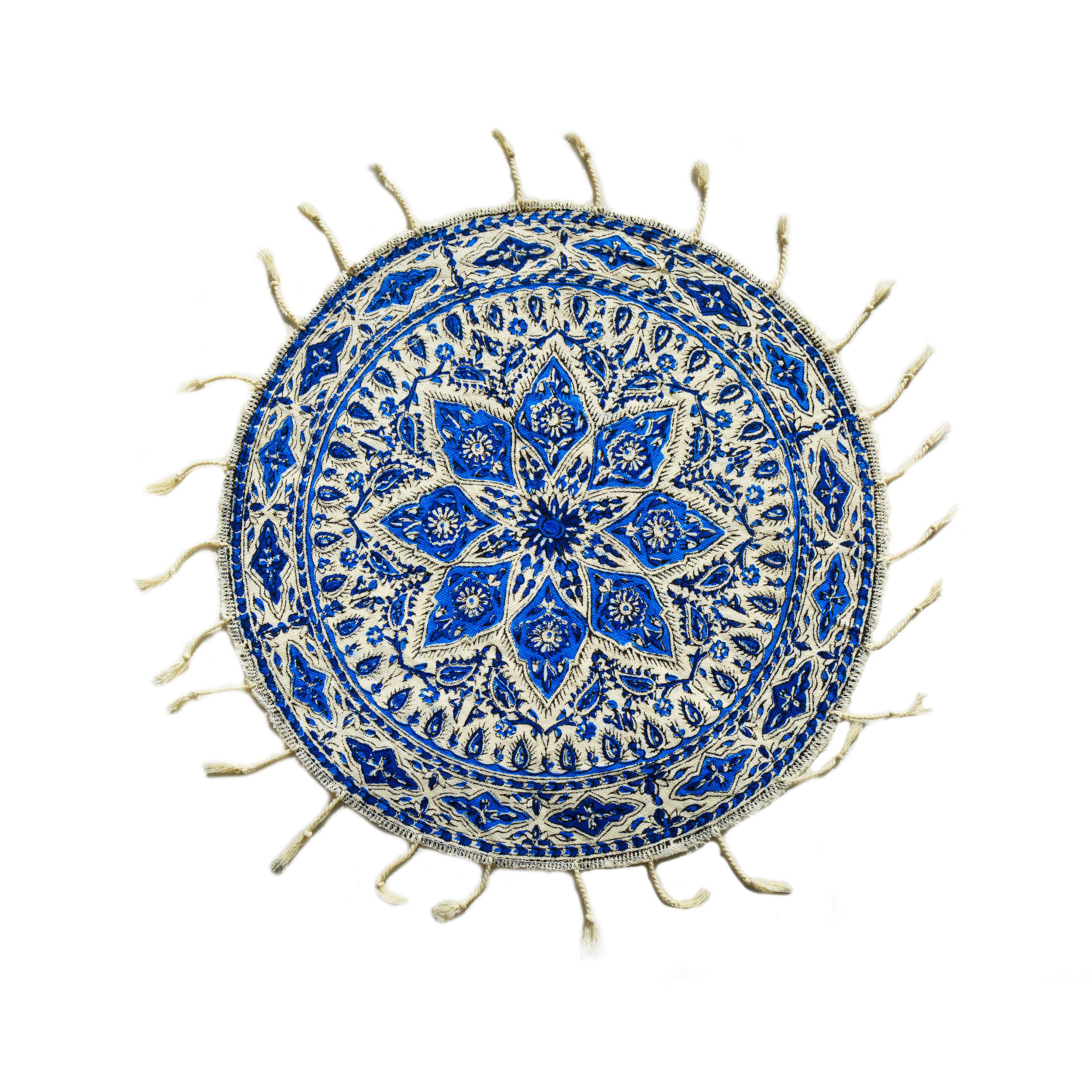 Nappe iranienne : L’art traditionnel de l’impression sur bloc Kalamkari d’Isfahan Khorshid II