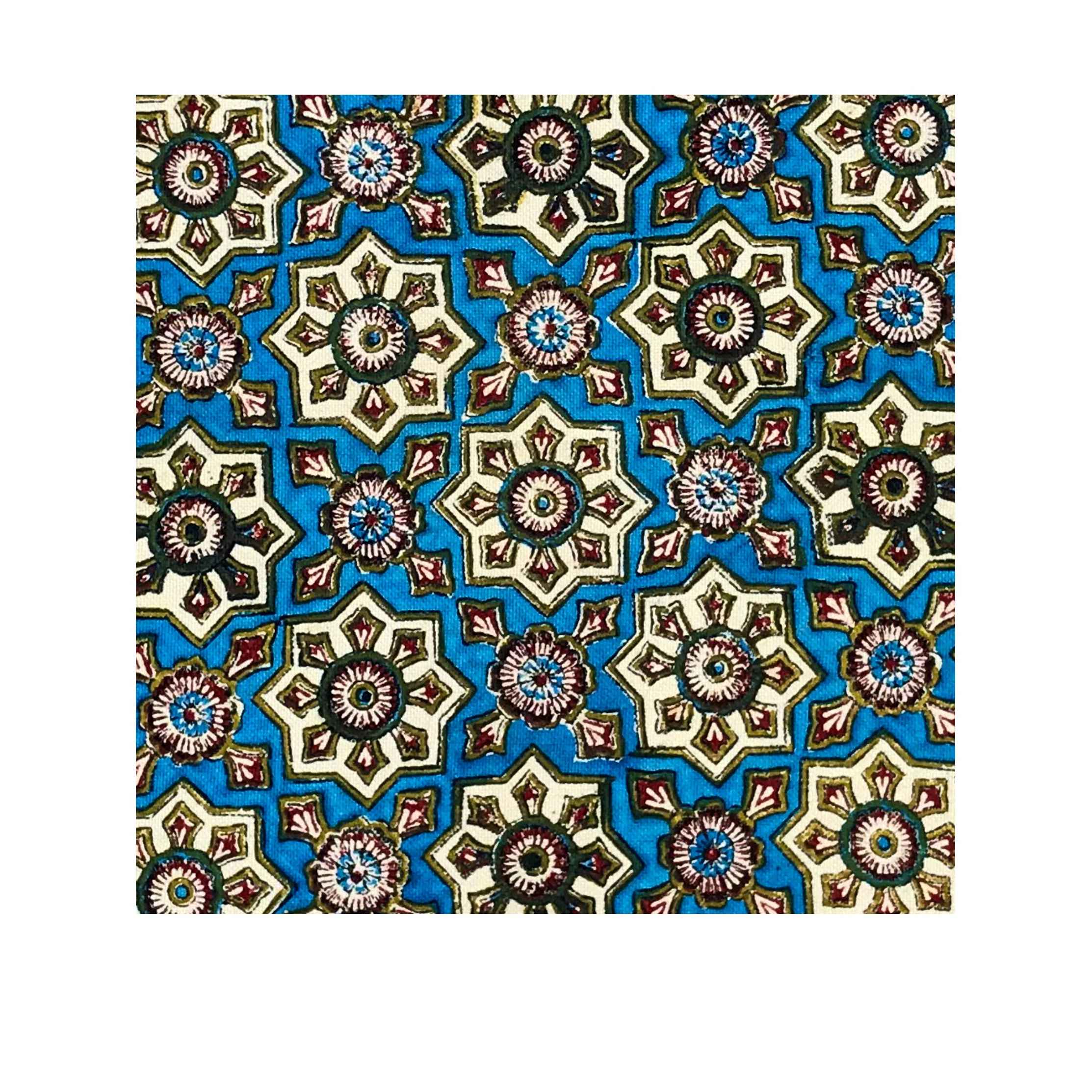 Nappe Kalamkari Iranienne Modèle Khorshidi
