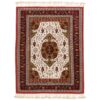 Tapis Kilim en laine persane authentique tissé à la main traditionnellement à Khorasan Rouge