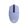 Souris de jeu Logitech avec design ergonomique G203