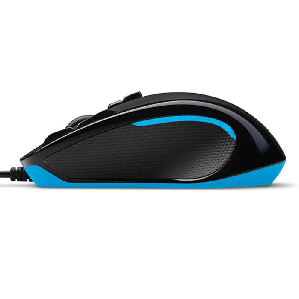 Souris de jeu Logitech avec design ergonomique G300s