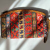 Trousse de maquillage persane en tissu Termeh avec motif traditionnel pour femme