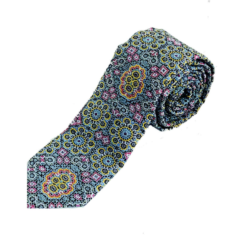 Cravate pour homme - Motif traditionnel Kaleidoscope