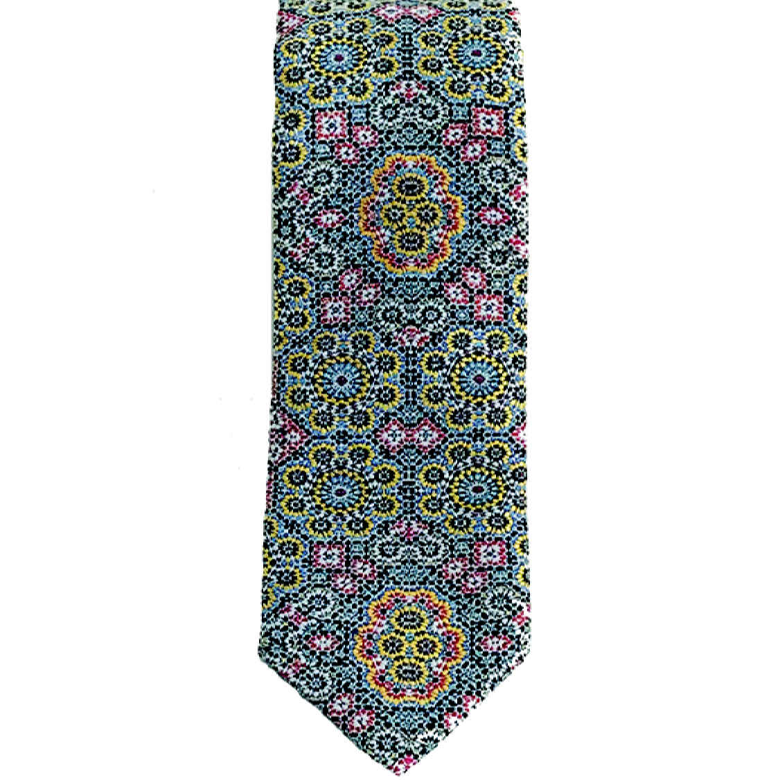 Cravate pour homme – Motif traditionnel Kaleidoscope