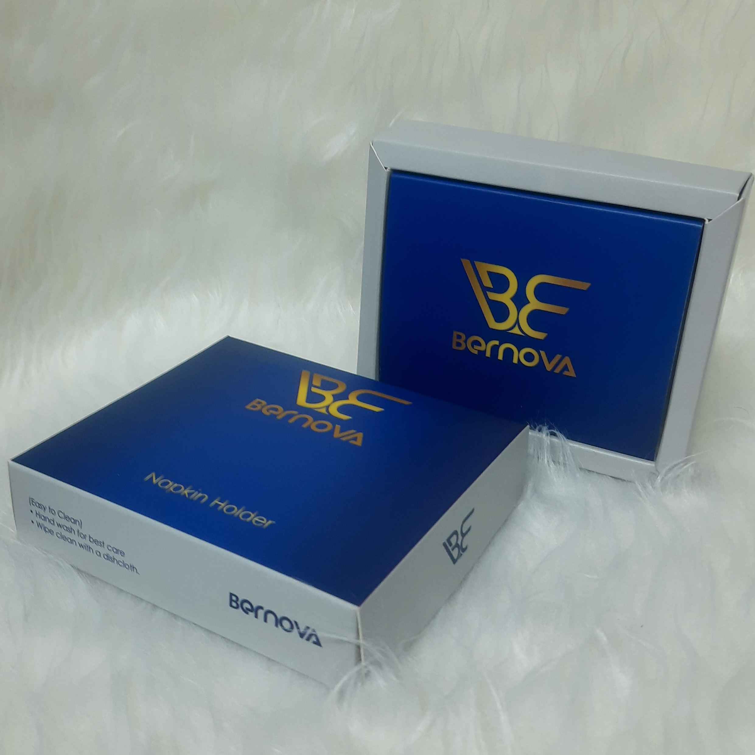 Porte-mouchoirs en métal – Idéal pour la maison et le bureau