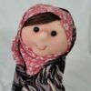 Poupée Musulmane Fatima avec Hijab – Cadeau Islamique Parfait | Artisanale et Charmante