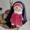 Poupée Musulmane Aïcha avec Chador – Poupée Traditionnelle pour Enfants