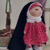 Poupée Musulmane Aïcha avec Chador – Poupée Traditionnelle pour Enfants