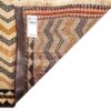 Tapis Gabbeh en laine persane authentique tissé à la main en Fars Crème
