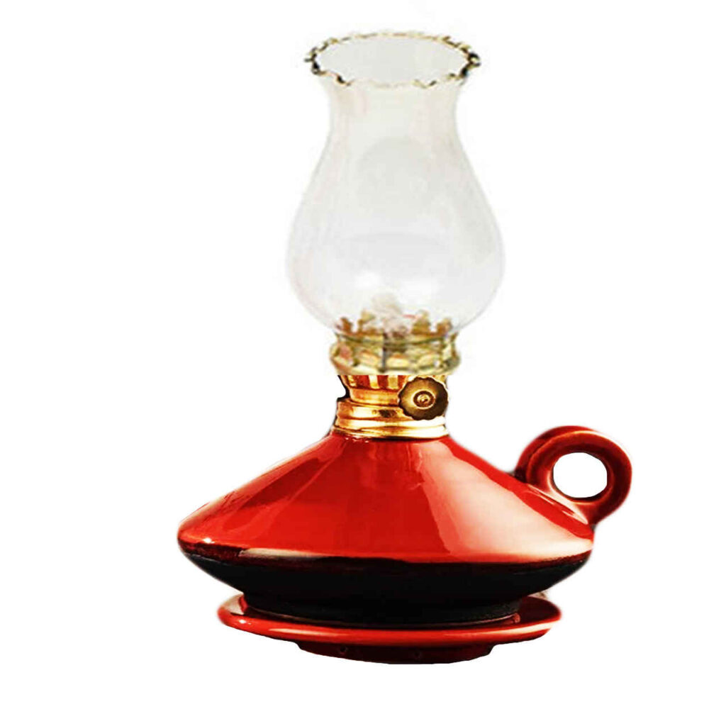 Lampe à huile persane en poterie – idéale pour la décoration de la nuit de Yalda