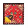 Foulard Miniature pour Femme - Inspiré des Tapis de la Tribu Qashqai