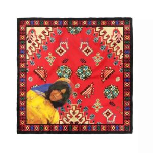 Foulard Miniature pour Femme – Inspiré des Tapis de la Tribu Qashqai
