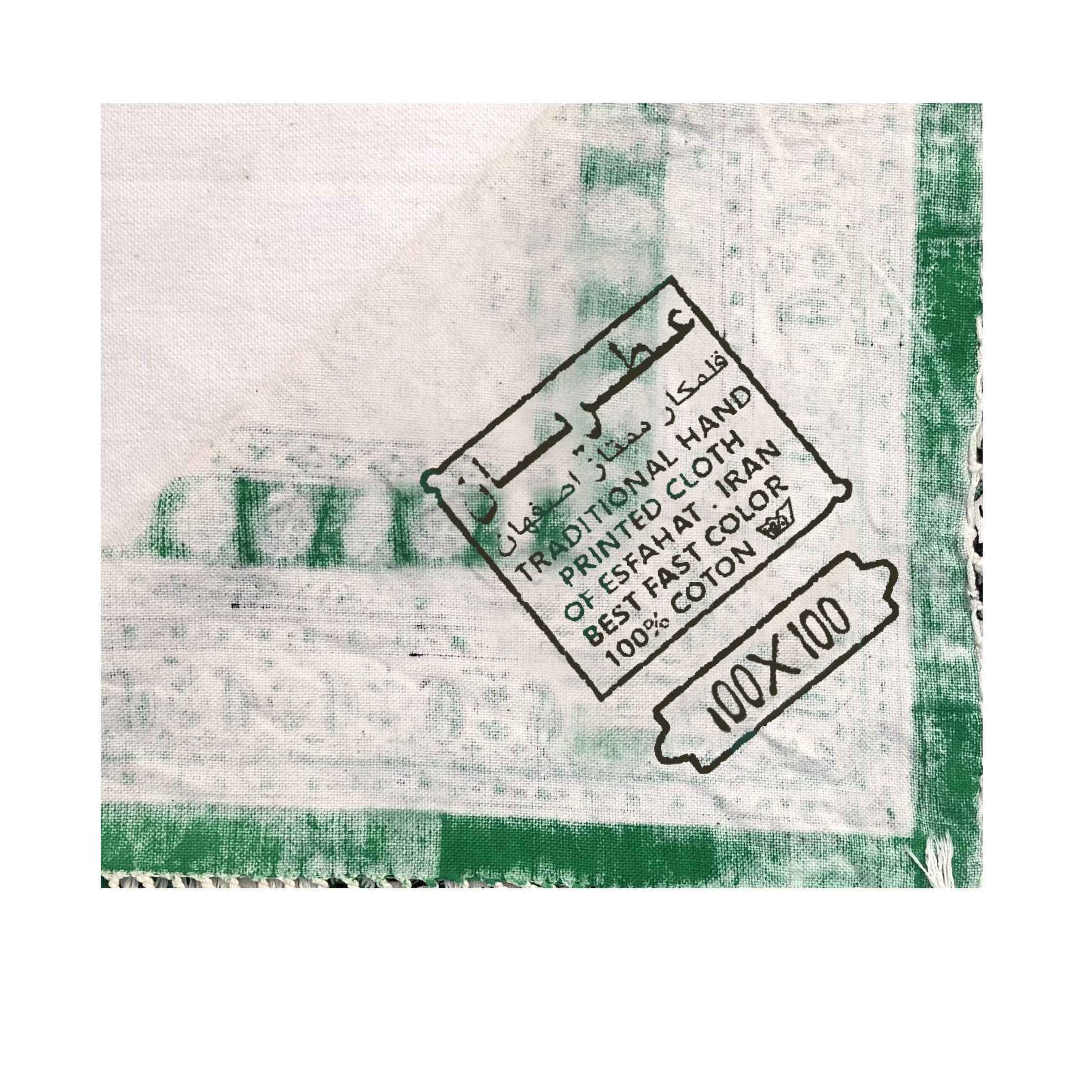 Nappe persane : L’art traditionnel de l’impression sur bloc Kalamkari d’Isfahan Aras