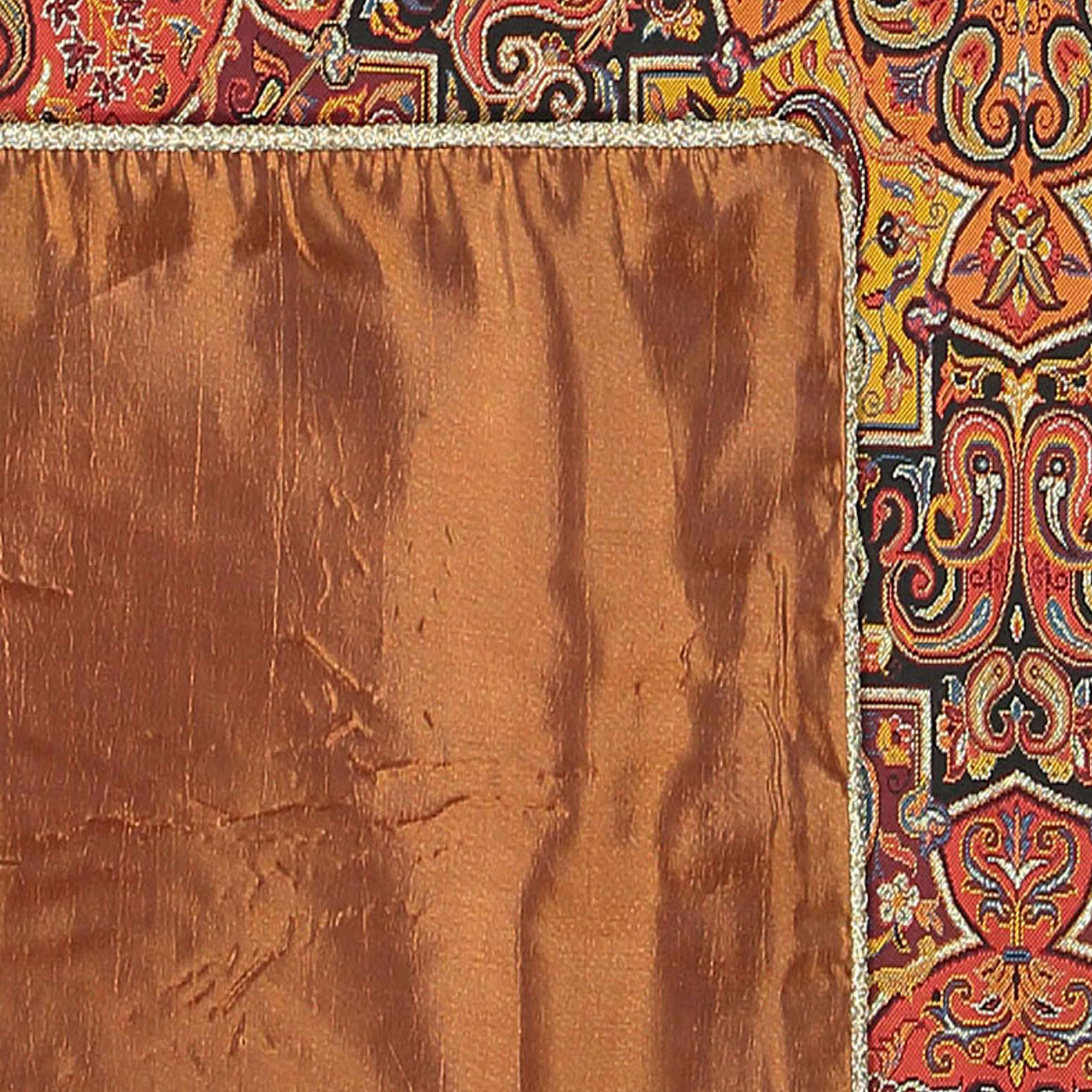 Nappe Termeh Persane Luxueuse avec Motif Floral Crystal