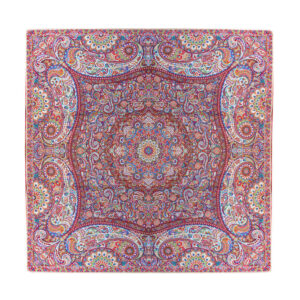 Nappe Termeh persane luxueuse avec motif floral Zarbaft