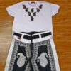 Set Pantalon Athlétique Zoorkhaneh Persan 3/4 et T-shirt Design Paisley