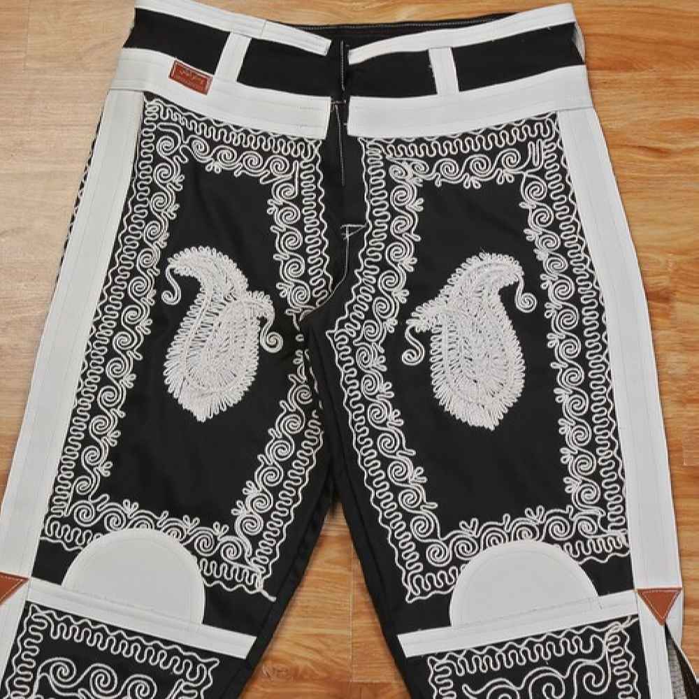 Set Pantalon Athlétique Zoorkhaneh Persan 3/4 et T-shirt Design Paisley