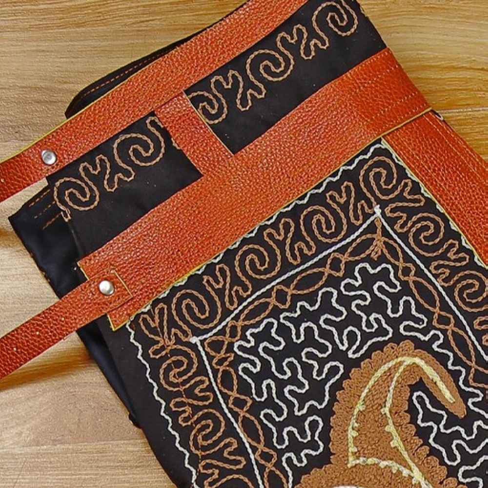 Pantalon Athlétique Zoorkhaneh Persan 3/4 avec Cuir de Vache