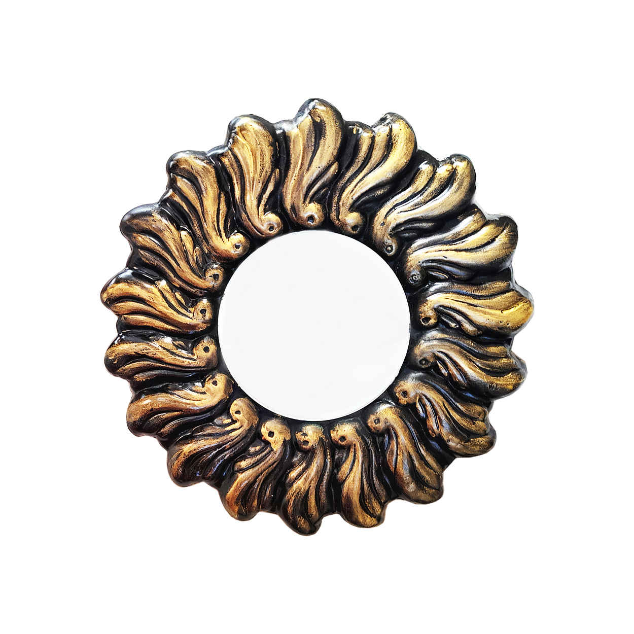 Ensemble de plats Haft-Seen en céramique avec motif feuille et miroir pour Norouz