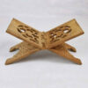 Support Rehal en bois pliable pour le Coran avec design élégant