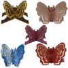 Support Rehal en bois pliable pour le Coran avec design de papillon