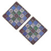 Set de 4 nappes persanes Termeh luxueuses Shahdad
