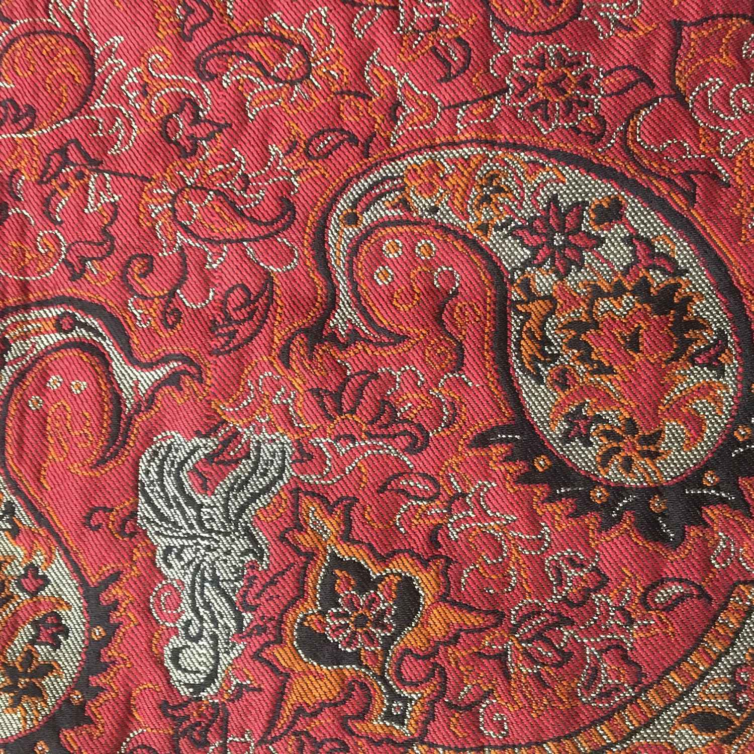 Ensemble de 5 Nappes Termeh Luxueuses avec Motif Paisley Persan Simurgh