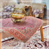 Ensemble de 5 Nappes Termeh Yazd Luxueuses avec Motif Floral Ghp