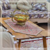 Ensemble de 5 Nappes Termeh Yazd Luxueuses avec Motif Floral Ghp