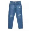 Jeans Jambe Droite avec Déchirures - Tenue Sport pour Homme