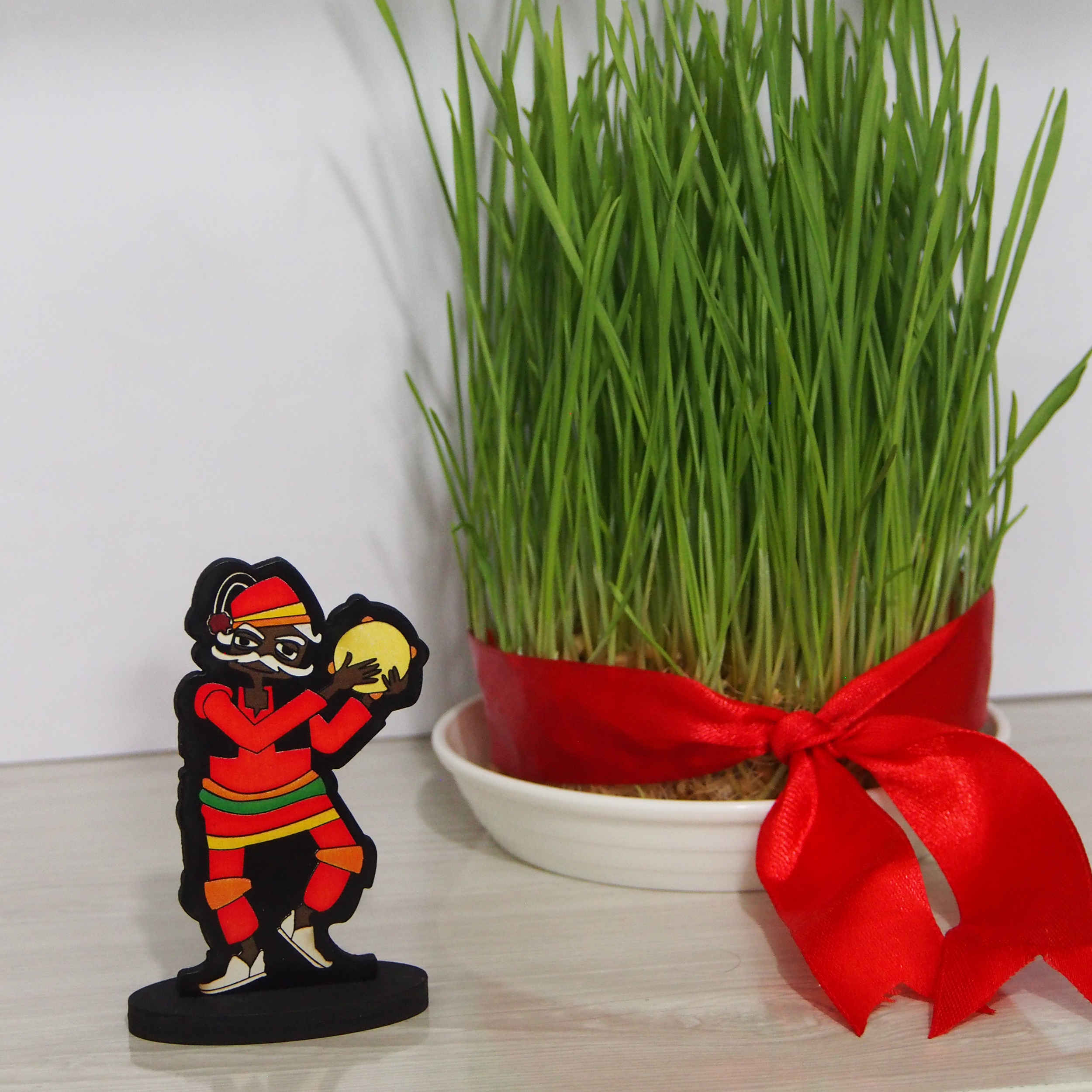 Décor de table pour la célébration du Nouvel An persan modèle Hajji Firuz