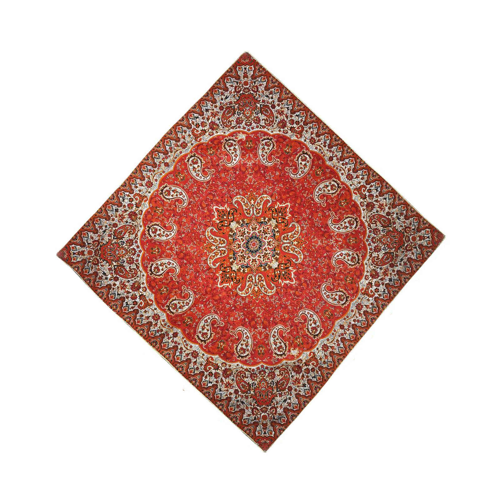Nappe Termeh luxueuse avec motif Paisley persan Diamond