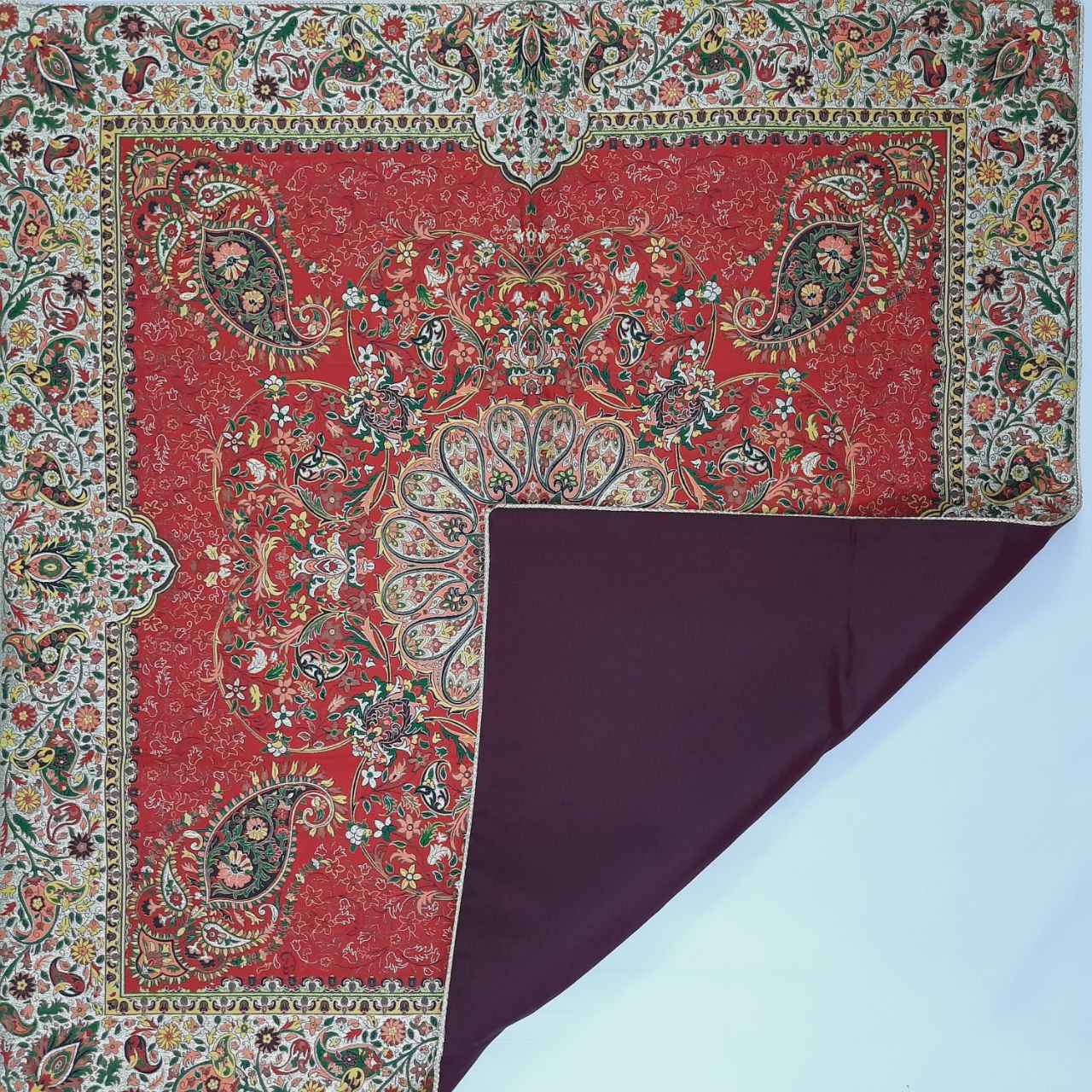 Nappe Termeh luxueuse avec motif Paisley persan Farhani II