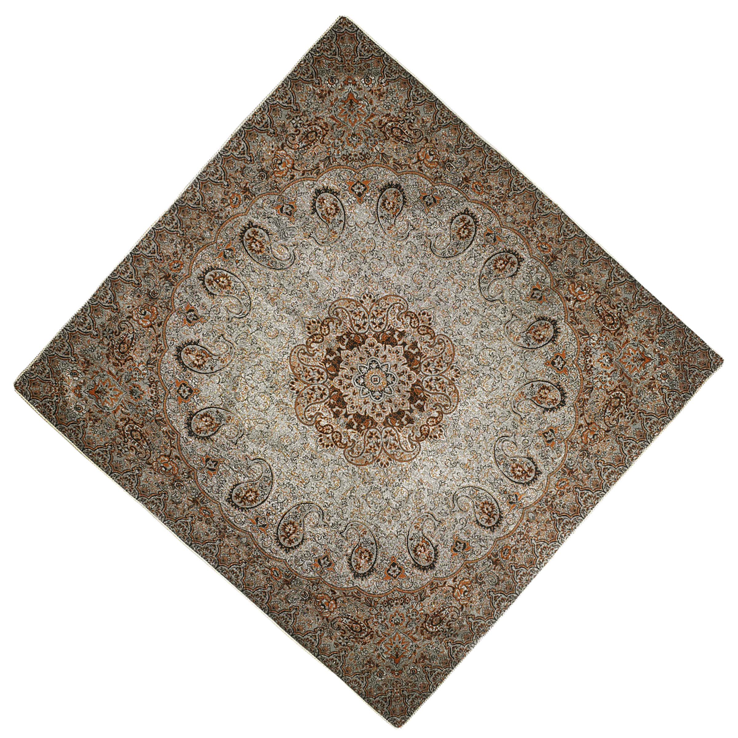 Nappe Termeh luxueuse avec motif Paisley persan Mahini