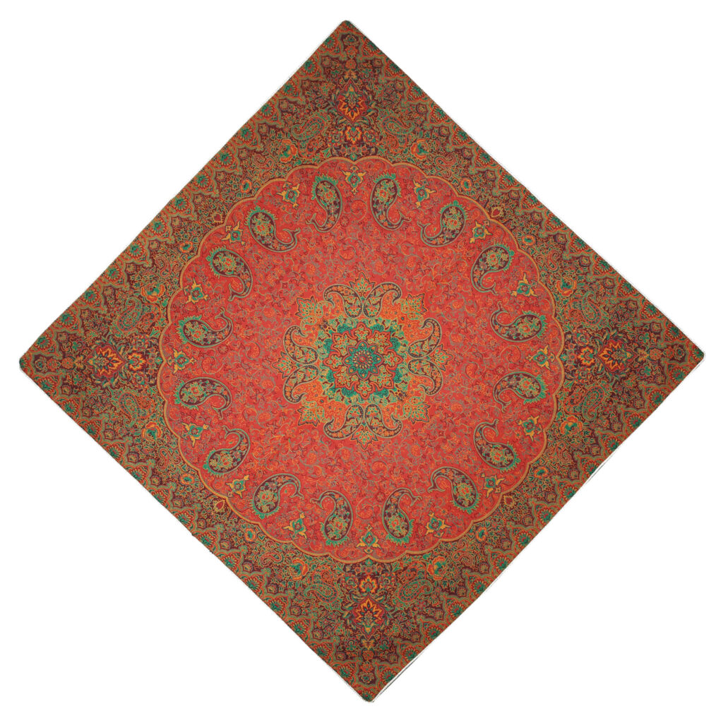 Nappe Termeh luxueuse avec motif Paisley persan Nargol