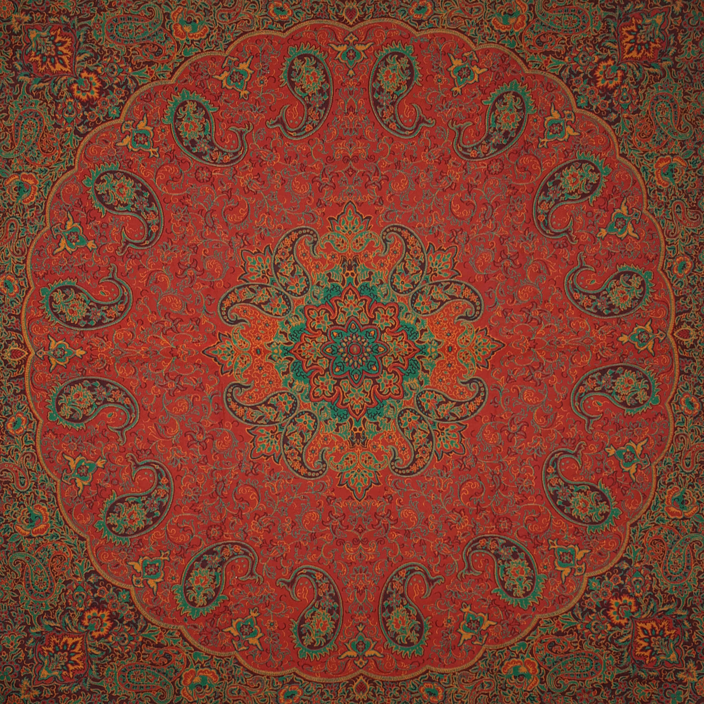 Nappe Termeh Luxueuse avec Motif Paisley Persan Nastaran