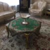 Nappe Termeh luxueuse avec motif Paisley persan Toranj (5x)