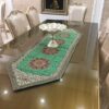 Nappe Termeh luxueuse avec motif Paisley persan Toranj (5x)