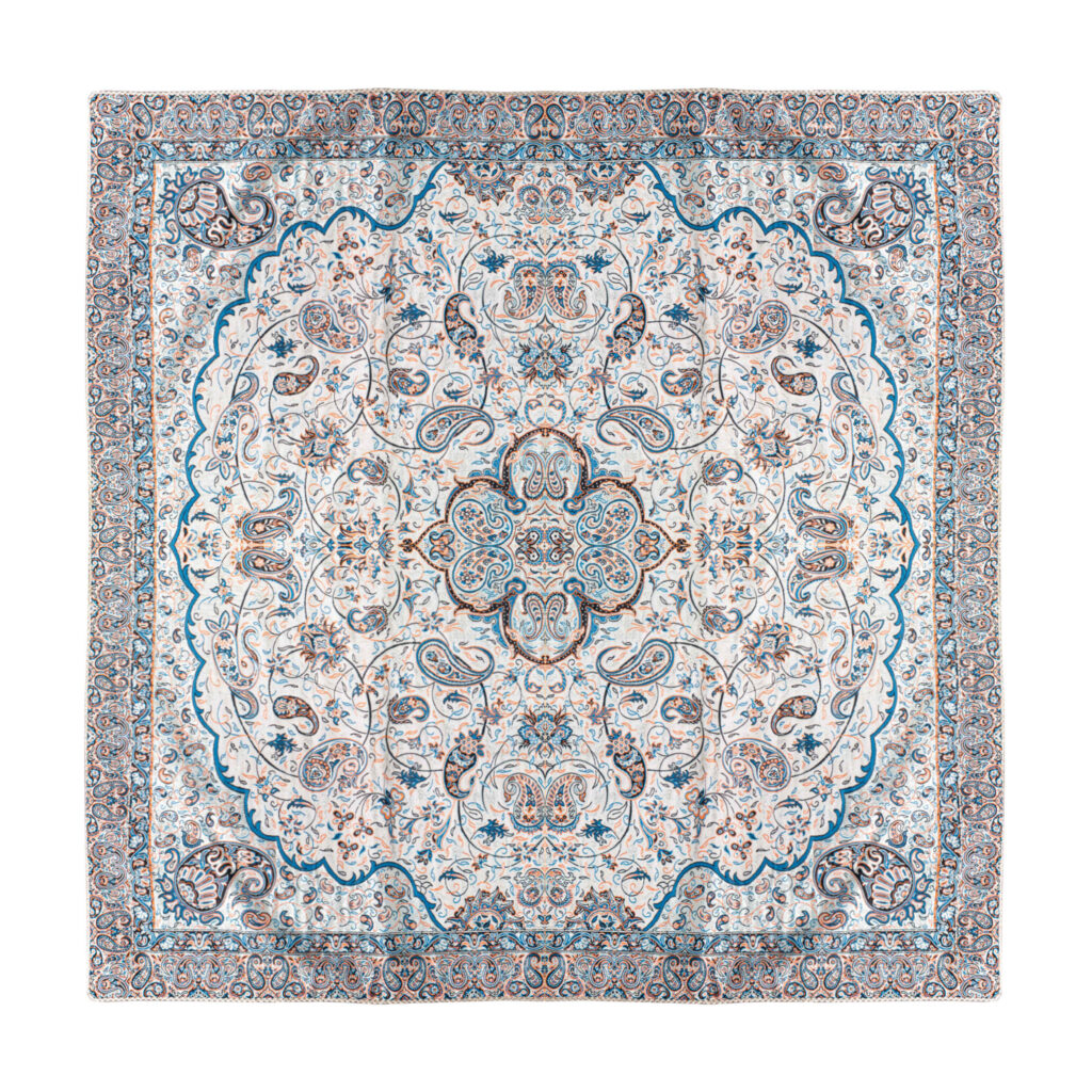 Nappe Termeh luxueuse avec motif Paisley persan Zarift I