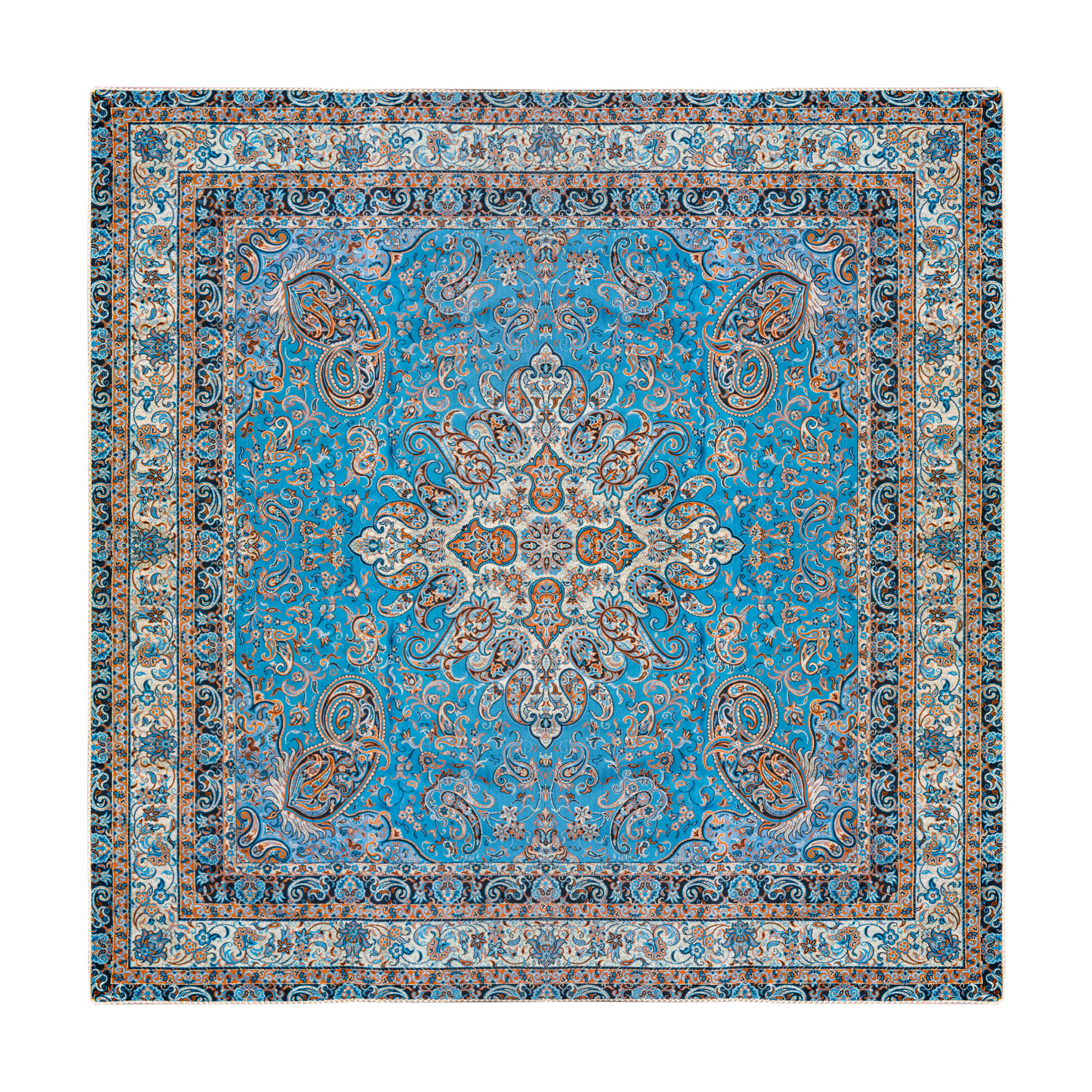 Nappe Termeh luxueuse avec motif Paisley persan Zarift II