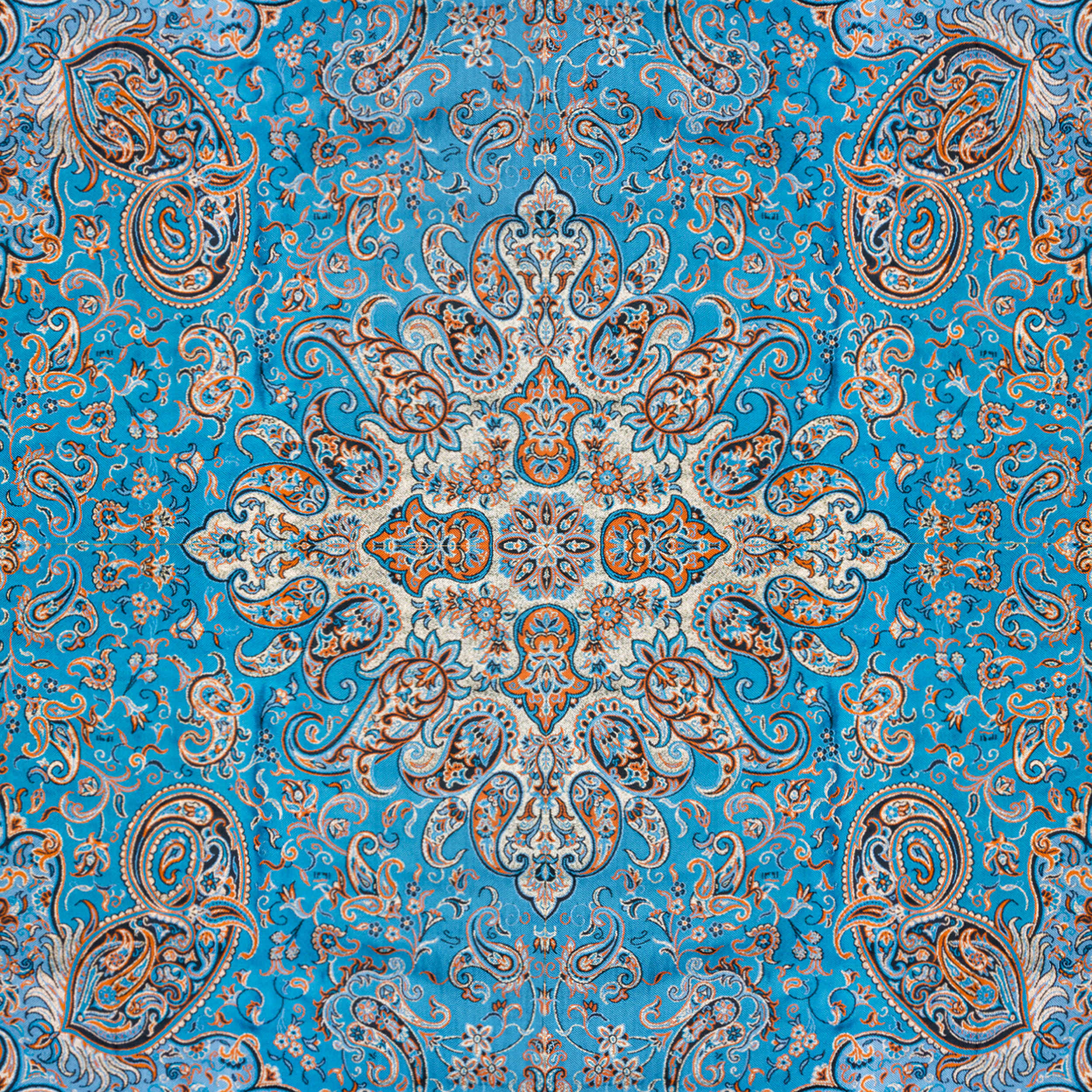 Nappe Termeh luxueuse avec motif Paisley persan Zarift II