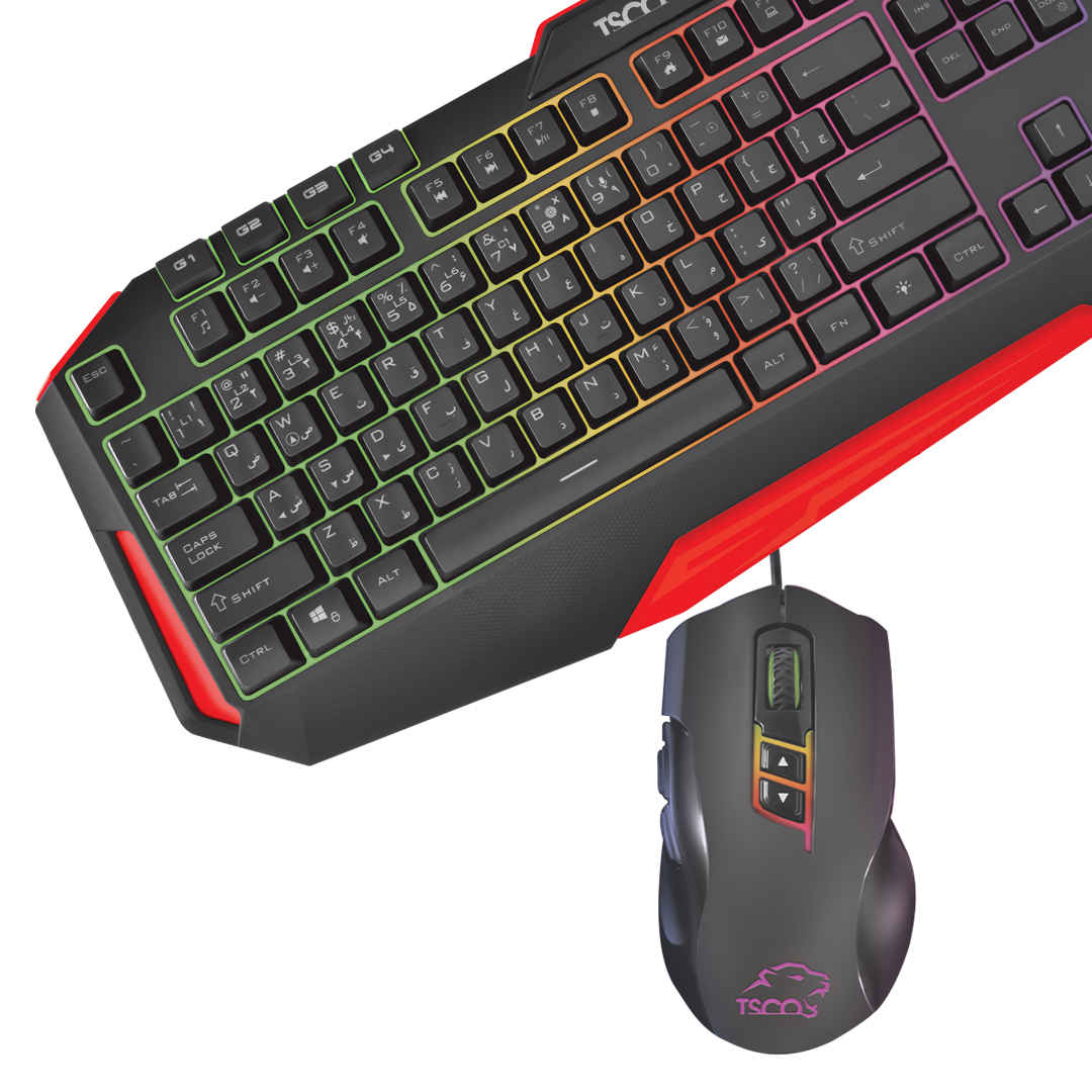 Ensemble clavier et souris gaming Tesco GKM 8205