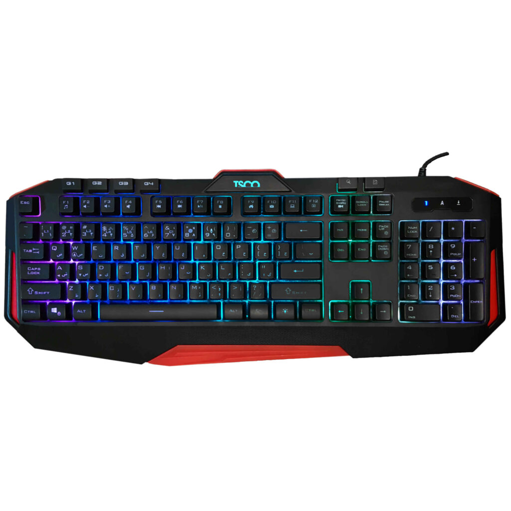 Clavier gaming Tesco avec touches persanes TK 8123