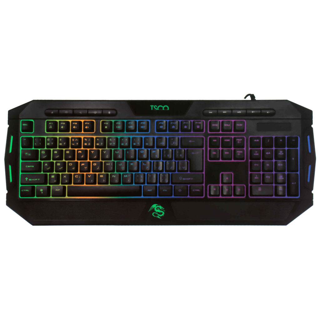 Clavier gaming Tesco avec touches persanes TK 8124