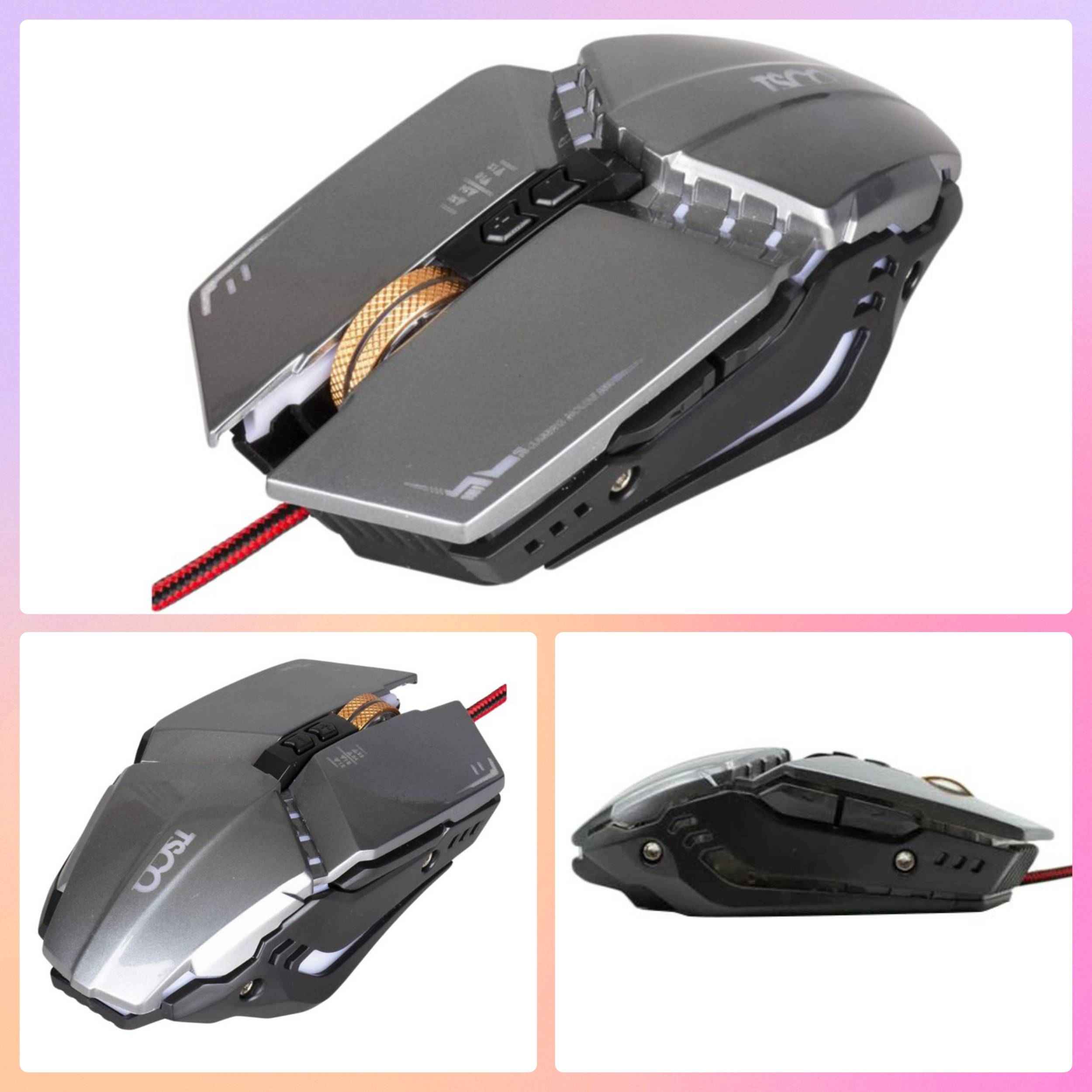 Souris de jeu Tesco orientation ambidextre TM 2021GA