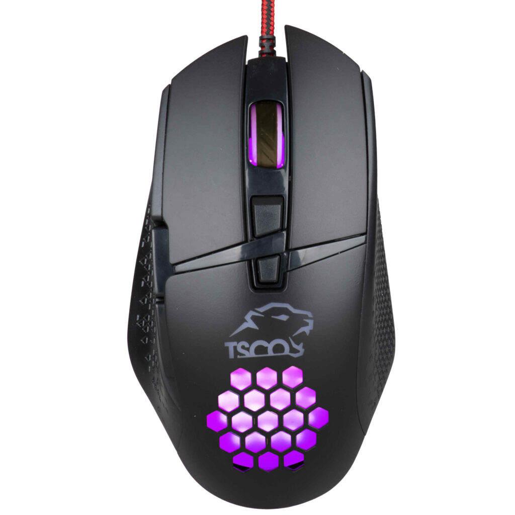 Souris de jeu Tesco avec design LED TM 753 GA