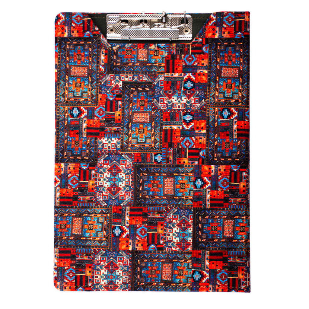 Porte-bloc traditionnel en tissu pour un usage quotidien