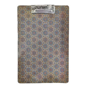 Porte-bloc en bois à motif traditionnel pour papiers format A4