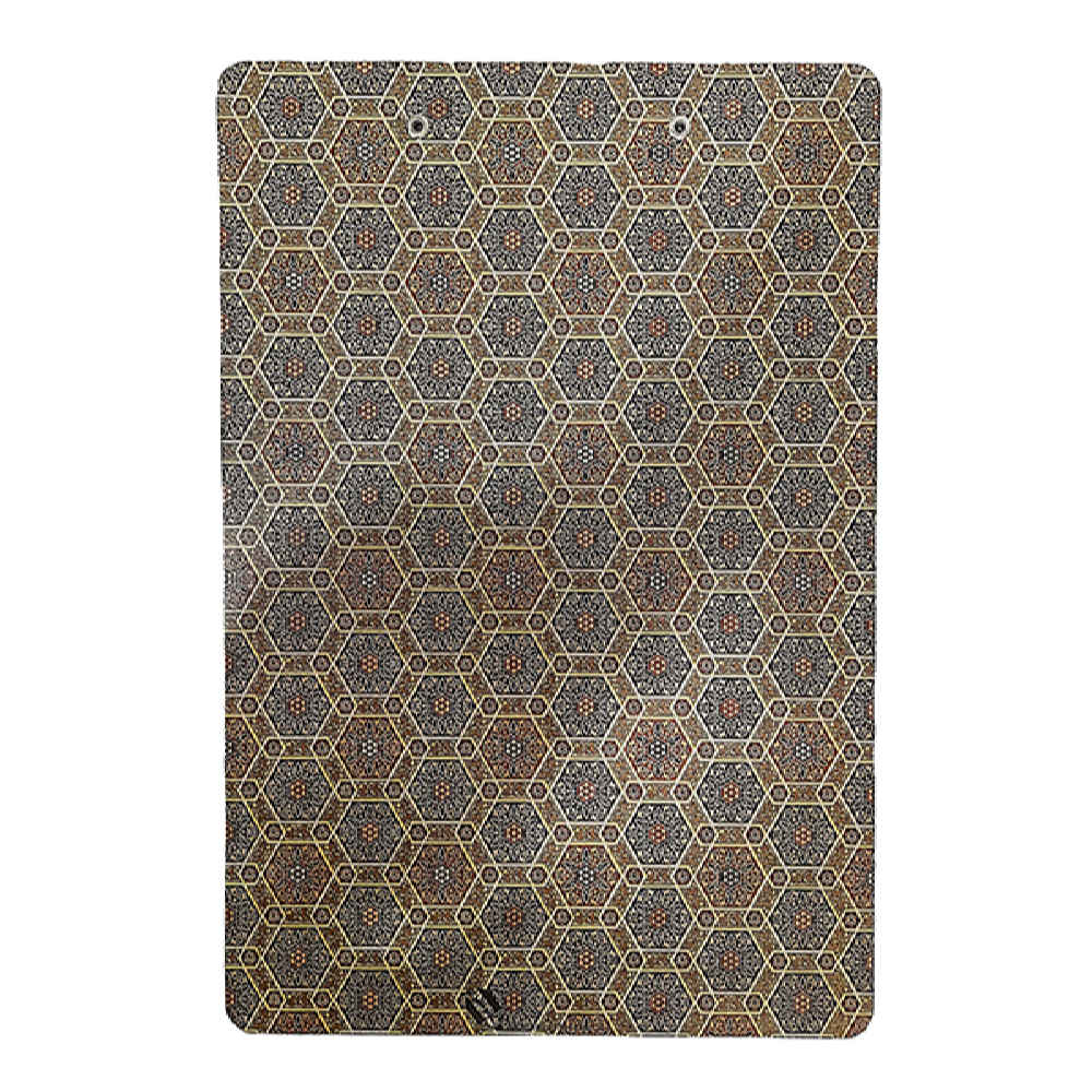 Porte-bloc en bois à motif traditionnel pour papiers format A4